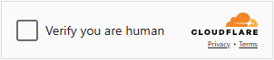 Cloudflare Turnstile Widget